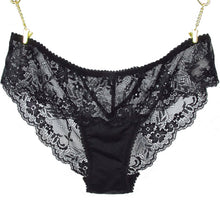 Load image into Gallery viewer, Women Sexy Seamless Briefs,Ultra-Thin Transparent Flower