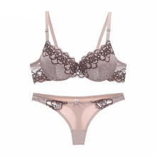 Load image into Gallery viewer, high-end brand New Arrival lace bra set push up