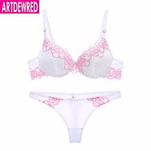 Load image into Gallery viewer, high-end brand New Arrival lace bra set push up