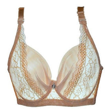 Load image into Gallery viewer, ultra-thin cup lace mesh push up bra 3/4 cup new fashion sexy women