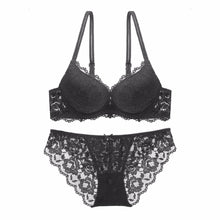 Load image into Gallery viewer, 2018 Fashion Lady Bra Brief Sets Lace Push Up Bra Set