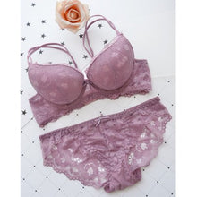 Load image into Gallery viewer, 2018 Fashion Lady Bra Brief Sets Lace Push Up Bra Set