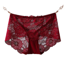 Load image into Gallery viewer, Underwear Women Plus Size Sexy Lace Panties Transparent
