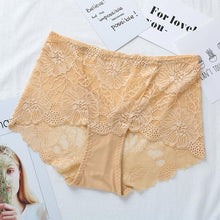 Load image into Gallery viewer, Underwear Women Plus Size Sexy Lace Panties Transparent