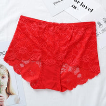 Load image into Gallery viewer, Underwear Women Plus Size Sexy Lace Panties Transparent