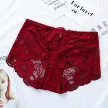 Load image into Gallery viewer, Underwear Women Plus Size Sexy Lace Panties Transparent