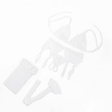 Load image into Gallery viewer, 4 Pcs Bra Set Lingerie Drop A B C CUP Brand Women Lace Sexy Open Bra Sleepwear