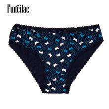 Load image into Gallery viewer, FUNCILAC Women's Underwear Plus Size Briefs Cotton