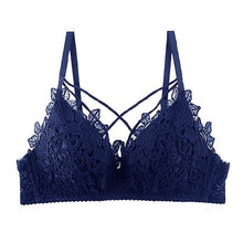 Load image into Gallery viewer, Women Lingerie Sexy Lace Bra Wine Red Brassiere Fashion