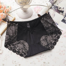 Load image into Gallery viewer, Women High-rise Panty Sexy Lace Hollow