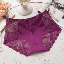 Load image into Gallery viewer, Women High-rise Panty Sexy Lace Hollow