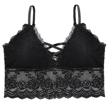 Load image into Gallery viewer, Sexy Floral Lace Bralette Female Wireless Bra Fashion Lace Brassiere