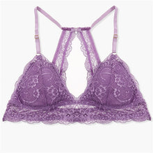 Load image into Gallery viewer, 3/4 Cup Black Wireless Bralette For Women Unlined