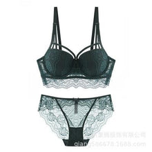 Load image into Gallery viewer, New Style Women's Underwear Green Color Push-up Temptation