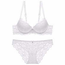 Load image into Gallery viewer, fashion lace sexy thin deep V-neck push up bra