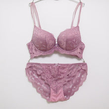 Load image into Gallery viewer, fashion lace sexy thin deep V-neck push up bra