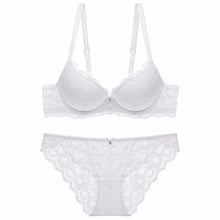 Load image into Gallery viewer, fashion lace sexy thin deep V-neck push up bra