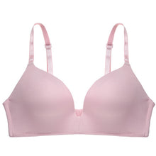 Load image into Gallery viewer, Super Soft Deep V Push UP Brassiere Wire Free Intimates Bralette Bra