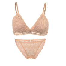 Load image into Gallery viewer, Deruilady New Women Sexy Lace bra set Solid Women