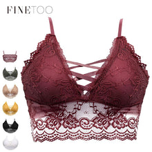 Load image into Gallery viewer, Sexy Floral Lace Bralette Female Wireless Bra Fashion Lace Brassiere