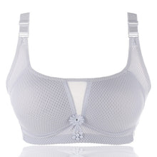 Load image into Gallery viewer, No Wire Cotton Bra With Mesh Breathable Fahion