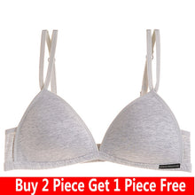 Load image into Gallery viewer, Cotton no WIRE FREE BRA