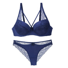 Load image into Gallery viewer, Norns women's sexy underwear set lace lingerie set push up plus size bra set