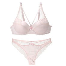 Load image into Gallery viewer, Norns women's sexy underwear set lace lingerie set push up plus size bra set