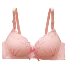 Load image into Gallery viewer, Wire Free Floral Lace Bra Women Adjustable Strap Push Up Bras