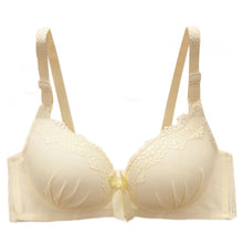 Load image into Gallery viewer, Wire Free Floral Lace Bra Women Adjustable Strap Push Up Bras