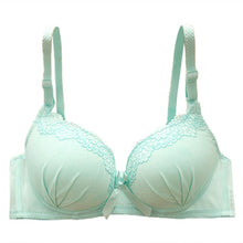 Load image into Gallery viewer, Wire Free Floral Lace Bra Women Adjustable Strap Push Up Bras