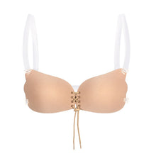 Load image into Gallery viewer, xinbostyle Women adhesive bra Plus Size Sexy Push Up Backless Bras