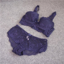 Load image into Gallery viewer, New Arrival Lace Push Up Bra Set Lingerie Women