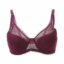 Load image into Gallery viewer, Women Sexy Underwire Padded Up Embroidery Lace Bra